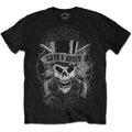 Guns N' Roses - Faded Skull - noir
