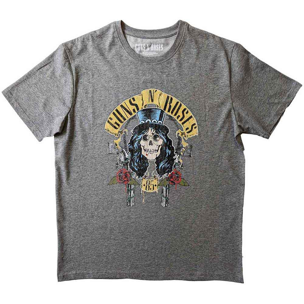 Guns N' Roses - Slash '85 - gris