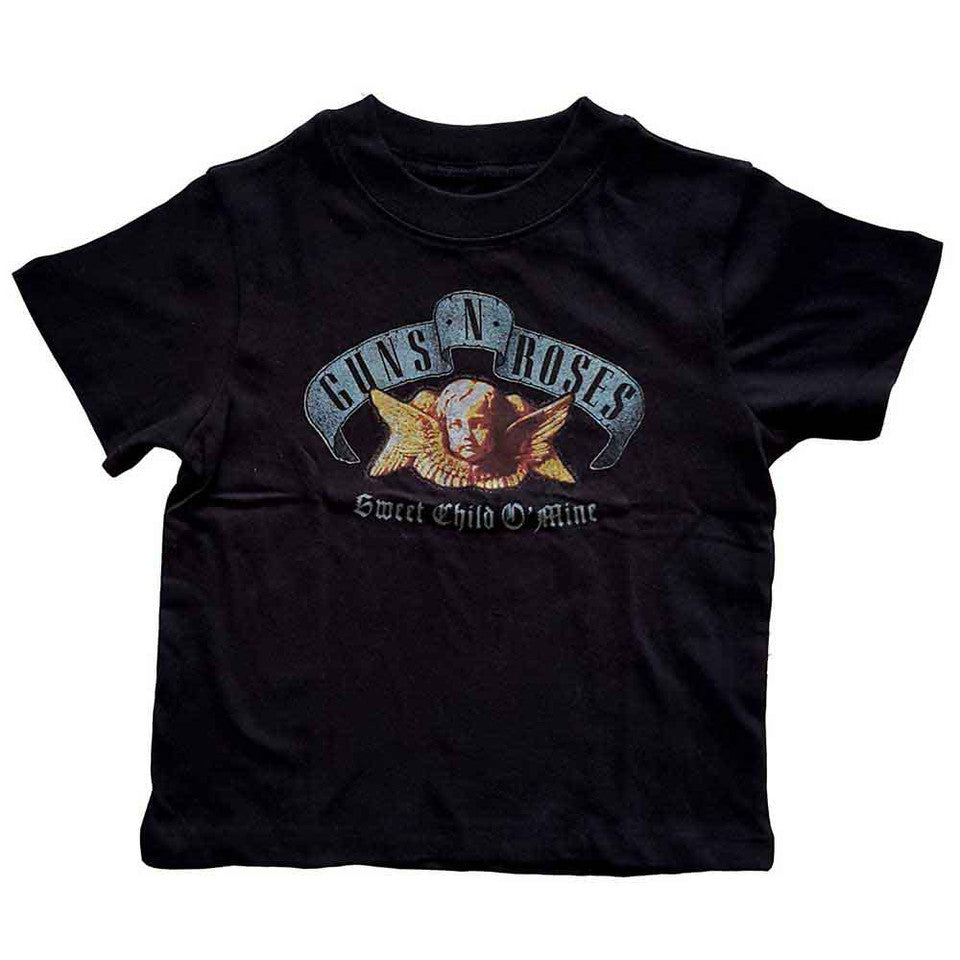 T-shirt enfant Guns N' Roses : Sweet Child O' Mine (noir)