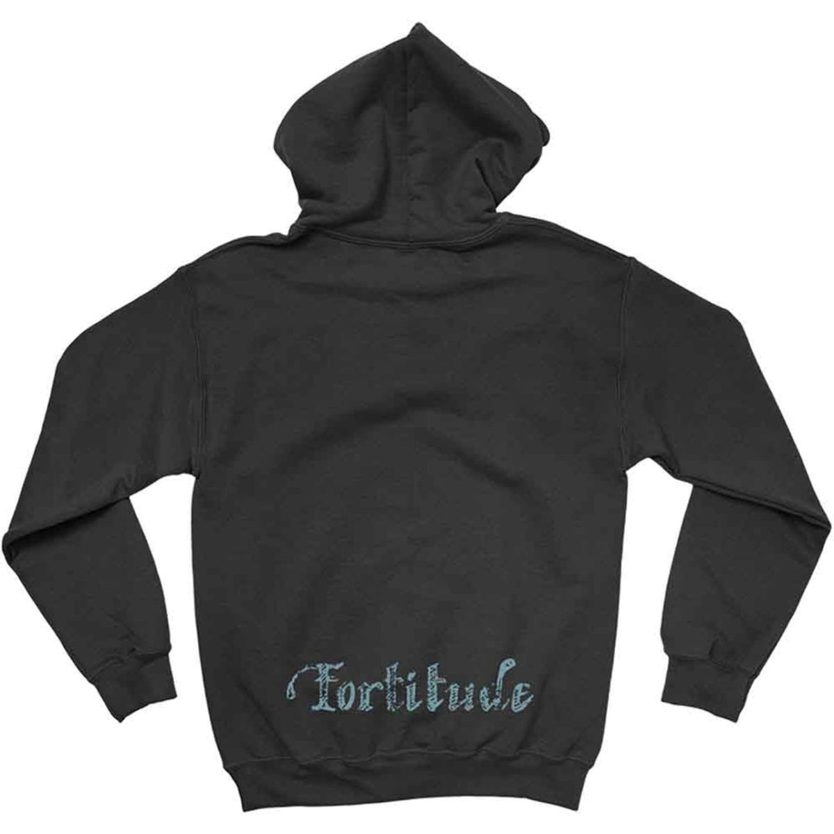 Gojira Unisex Pullover Hoodie : Fortitude Faces (Impression Dos et Manches) - noir