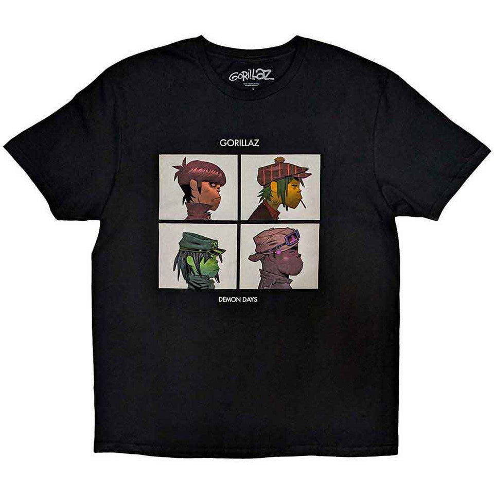 Gorillaz - Demon Days - noir