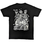 Gorillaz - Pocket Spray - George Group (Back Print) - black
