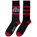 Grateful Dead Unisex Ankle Socks: Steal Your Face Logo (Black) (EU Size 40 - 45)