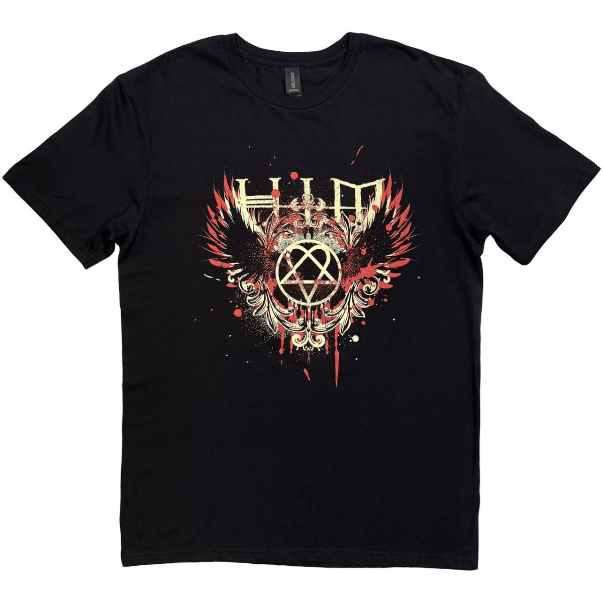 HIM - Wings Splatter - black