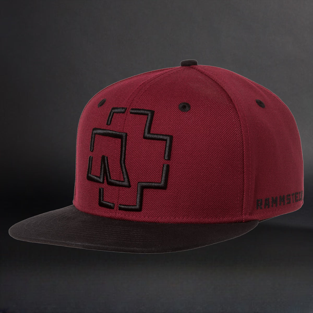 Rammstein - Casquette Snapback - bordeaux