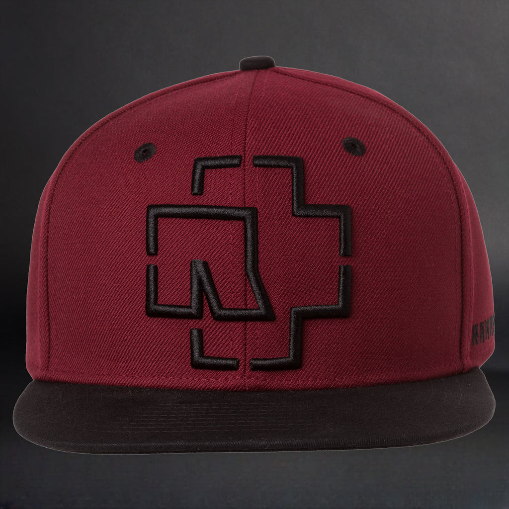 Rammstein - Casquette Snapback - bordeaux