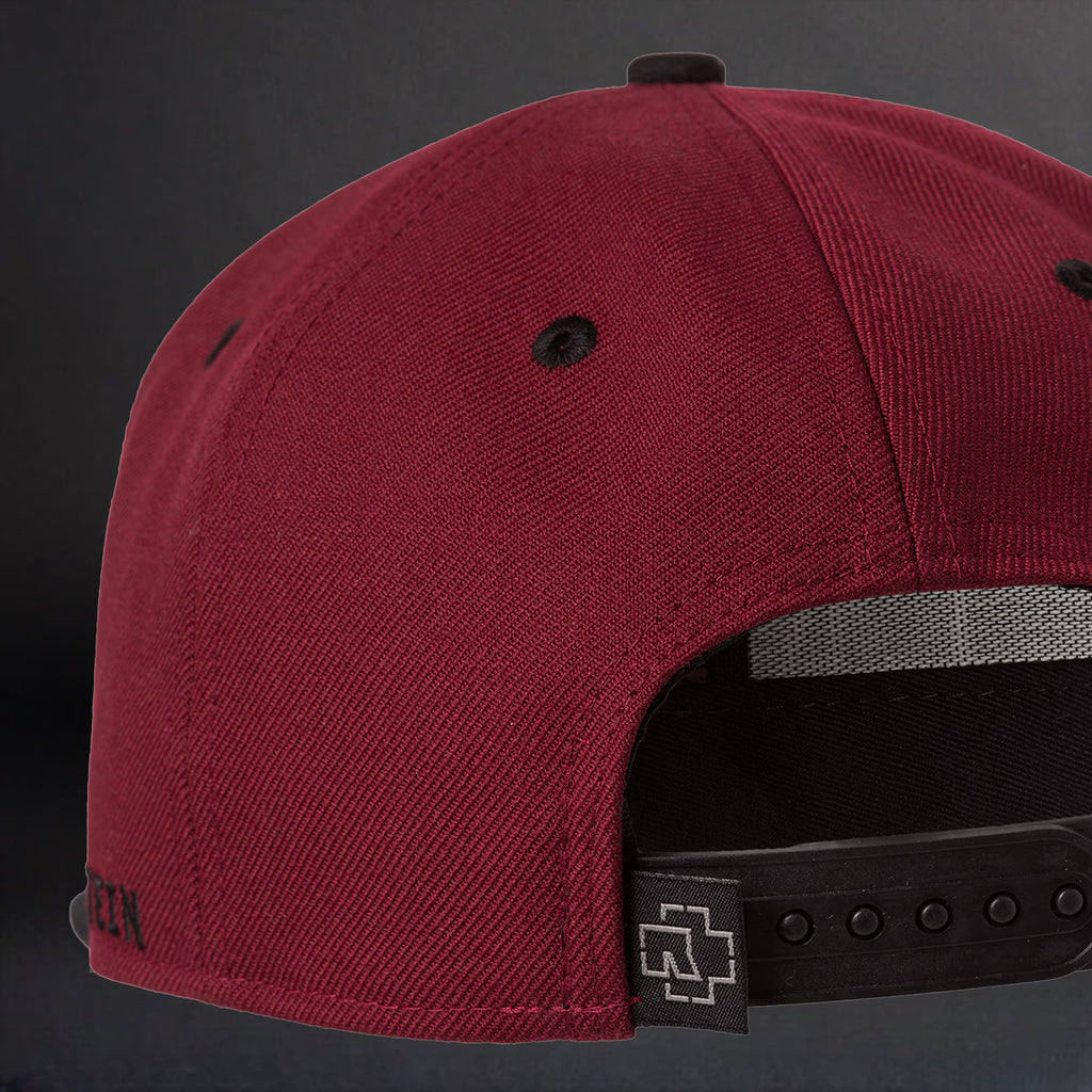 Rammstein - Casquette Snapback - bordeaux