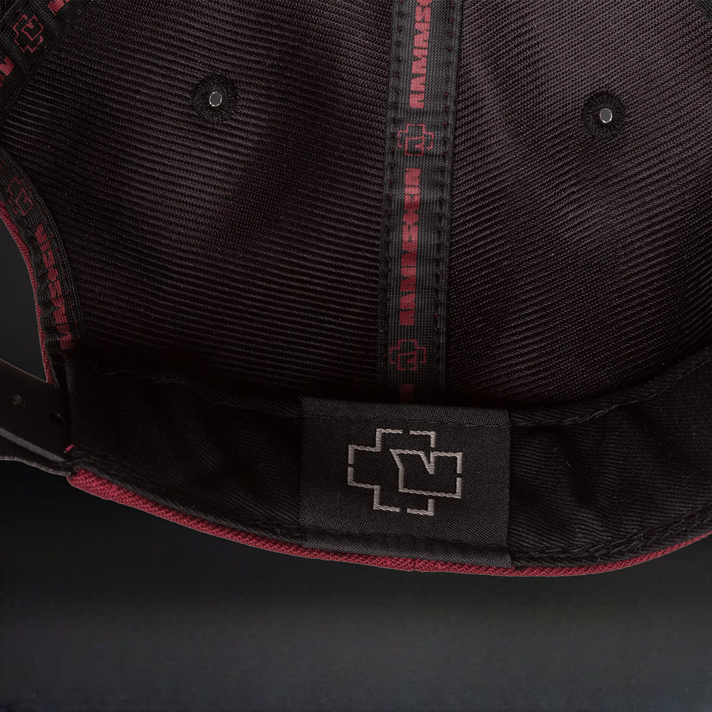 Rammstein - Casquette Snapback - bordeaux