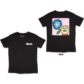 Idles - Cartoon Flower (Back Print) - black