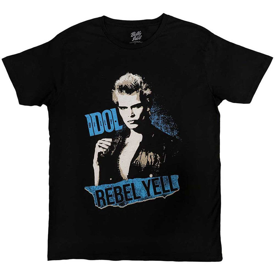 Billy Idol - Rebel Yell Blue - black
