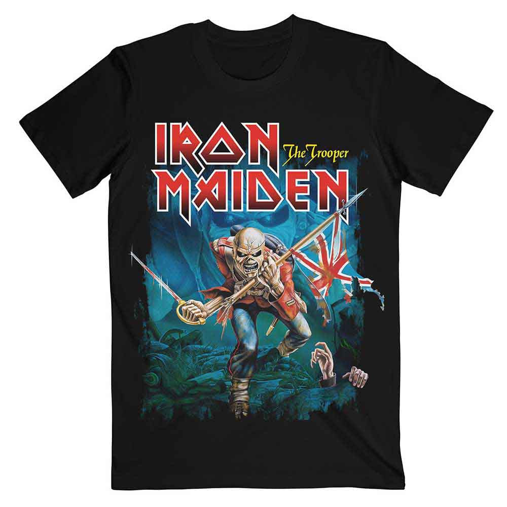 Iron Maiden - Trooper Eddie Large Eyes - black