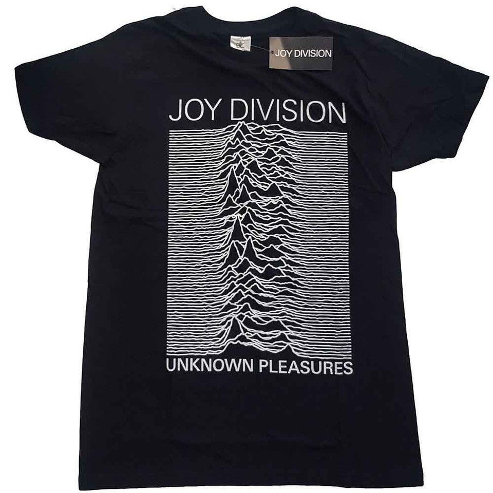 Joy Division - Unknown Pleasures White On Black - black