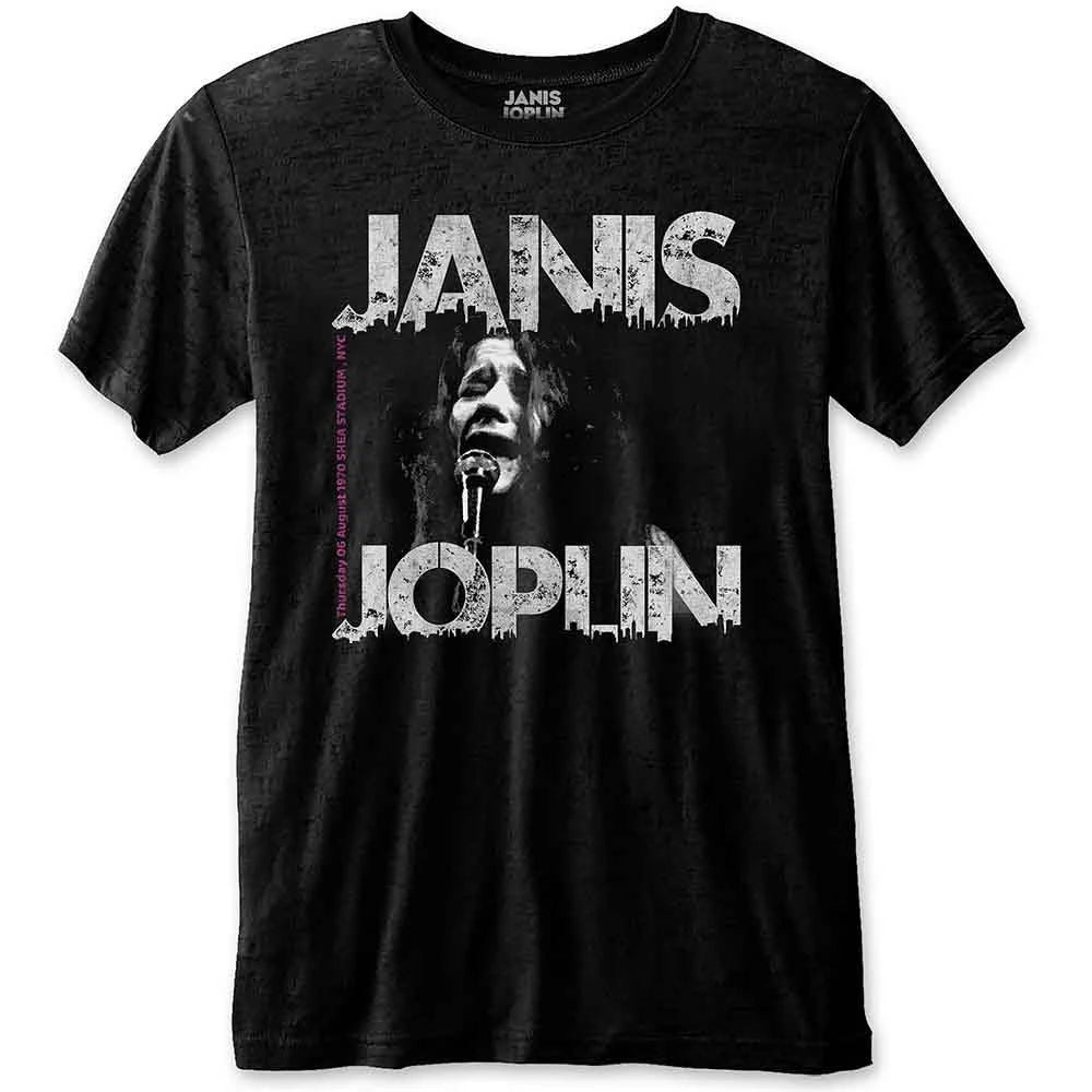 Janis Joplin - Shea '70 (Écologique) - noir (DC)
