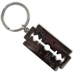 Judas Priest Keychain: British Steel Razor Blade