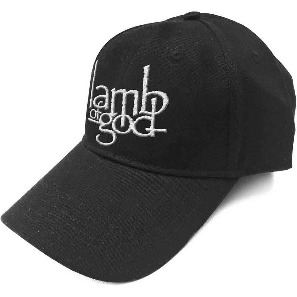 Casquette de baseball unisexe Lamb Of God : Logo (noir)