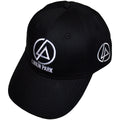 Linkin Park Unisex Baseball Cap: Concentric Side Logo (Black)