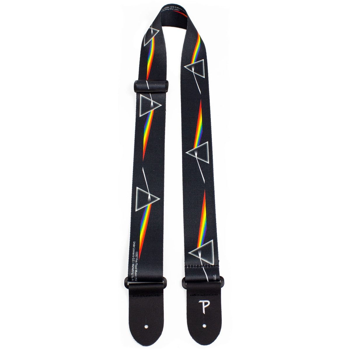 Pink Floyd  Guitar Strap (Poly): Dark Side of the Moon (Black)