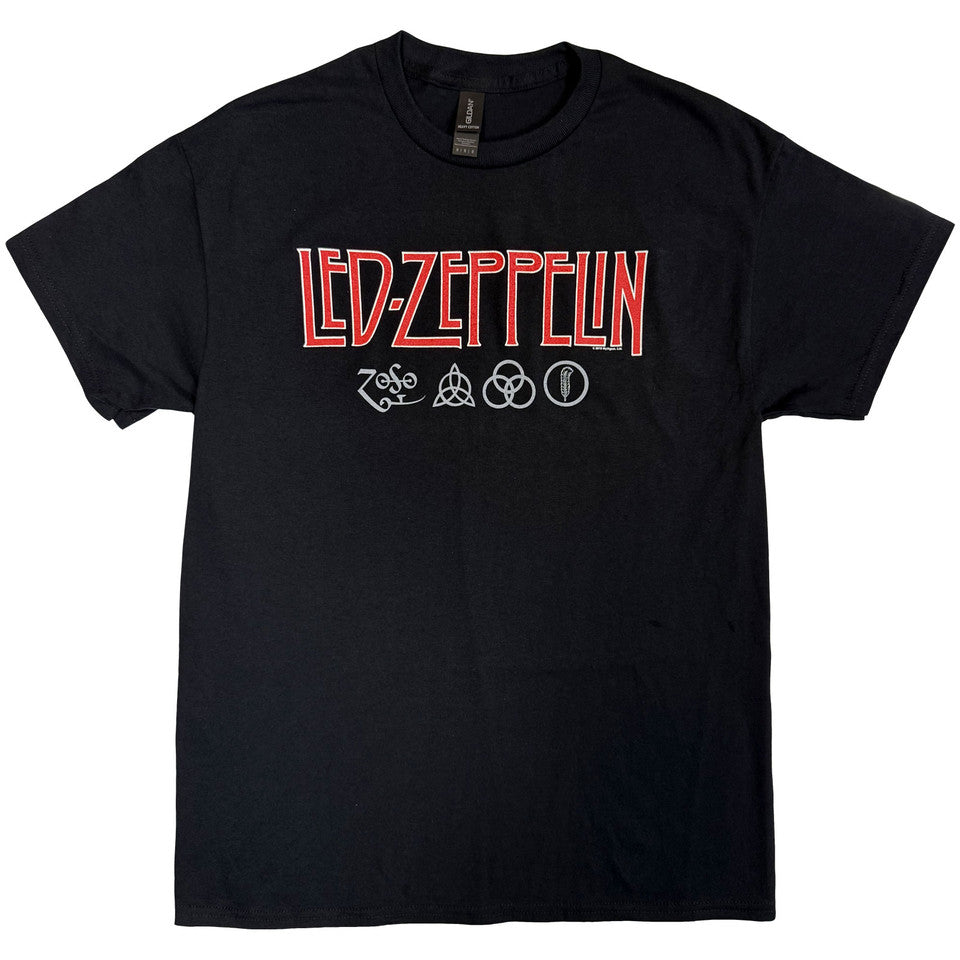 Led Zeppelin - Logo & Symboles - noir