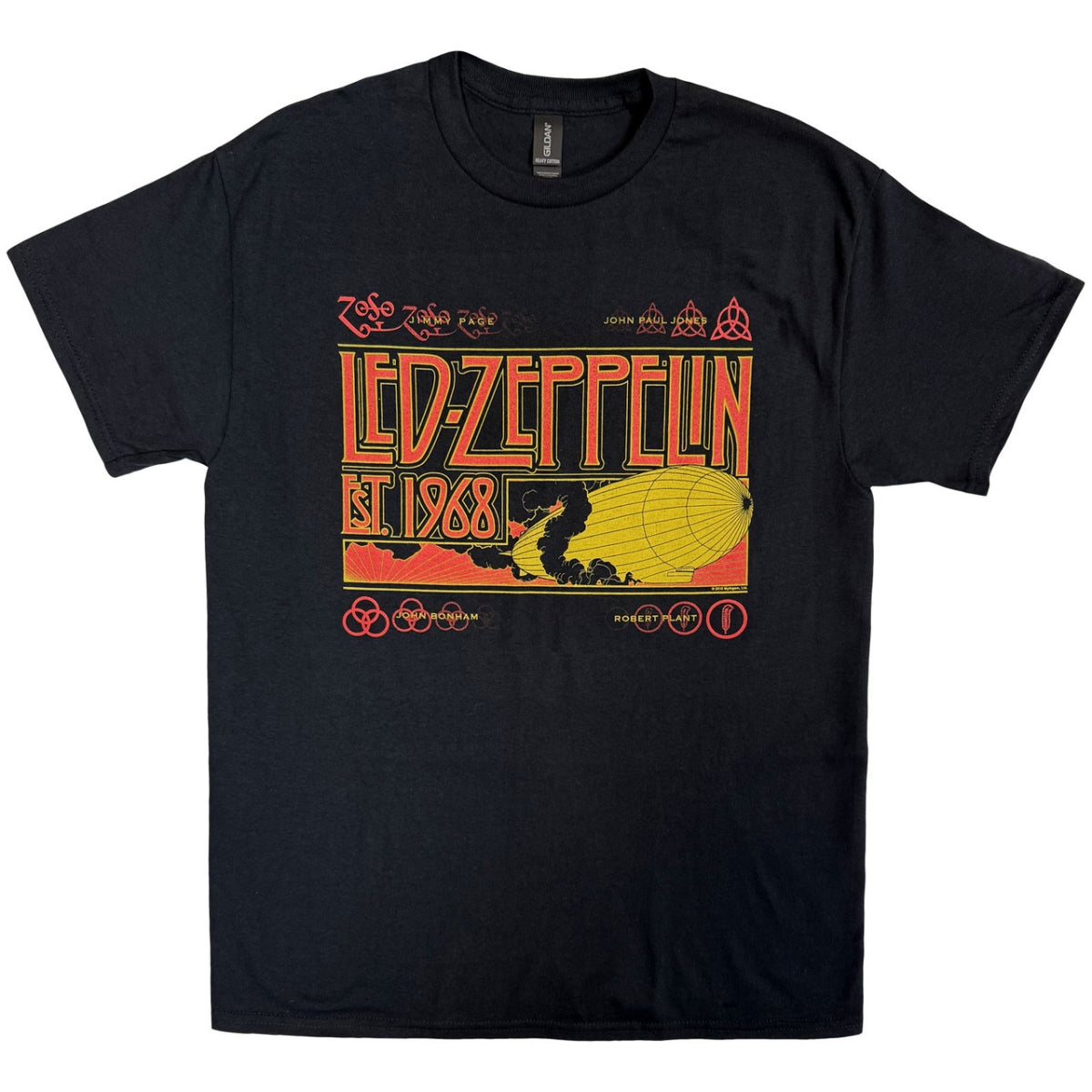 Led Zeppelin - Zeppelin & Smoke - noir