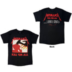 Metallica - Kill 'Em All Tracks (Back Print) - black