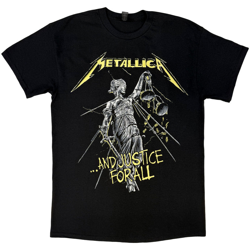 Metallica - And Justice For All Tracks (Back Print) - black