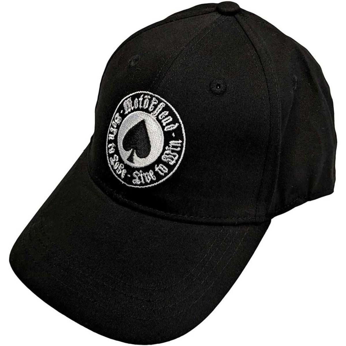 Motorhead Unisex Baseball Cap: Born To Lose (Black)