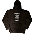 Motorhead Unisex Pullover Hoodie: England - black