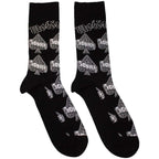 Motorhead Unisex Ankle Socks: Ace Of Spades Repeat (Black) (EU Size 40 - 45)