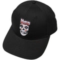 Casquette de baseball unisexe Misfits : Tête de mort avec gouttes de sang (noir)
