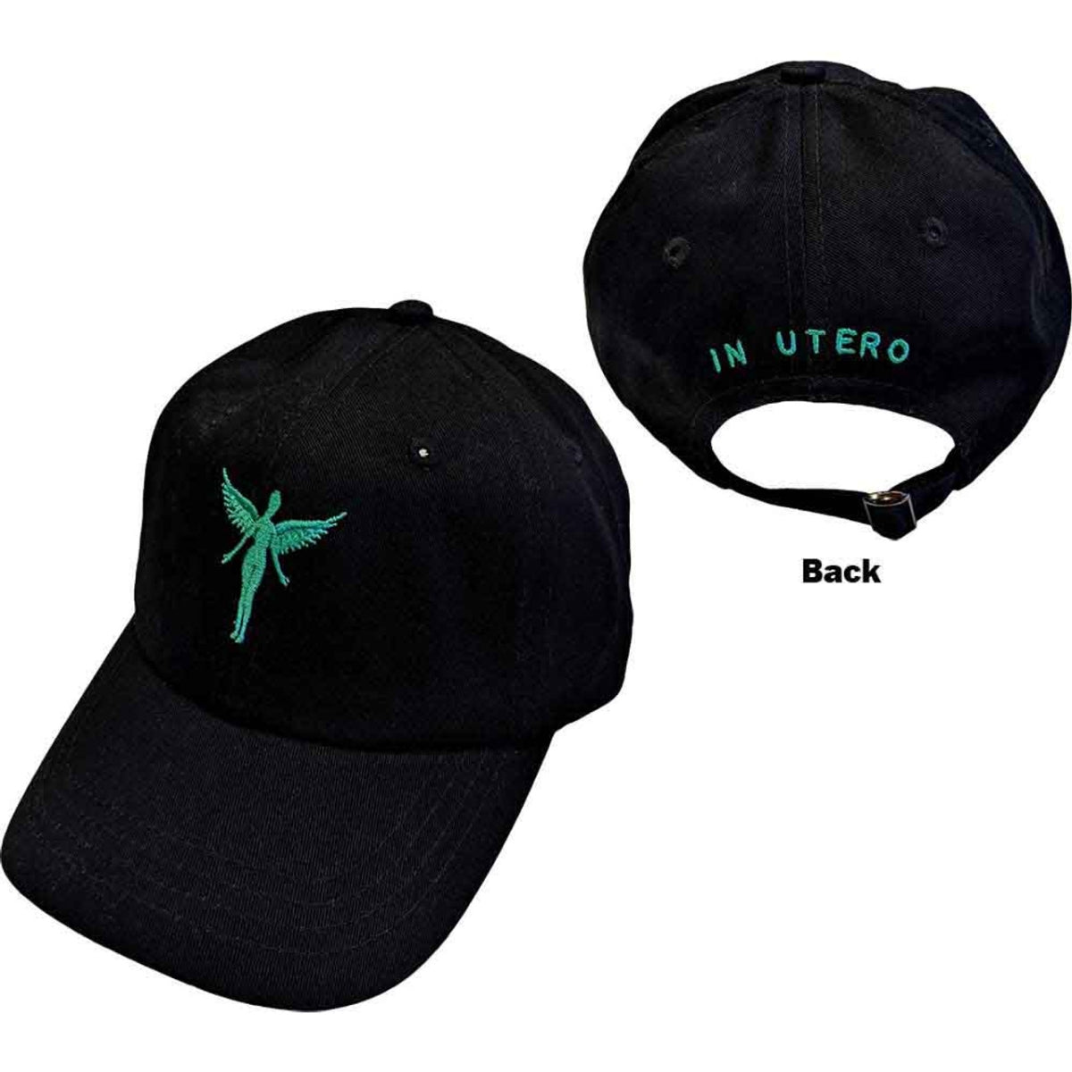 Nirvana Unisex Baseball Cap: In Utero (Black)