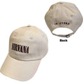 Casquette de baseball unisexe Nirvana : Logo en Utero (sable)
