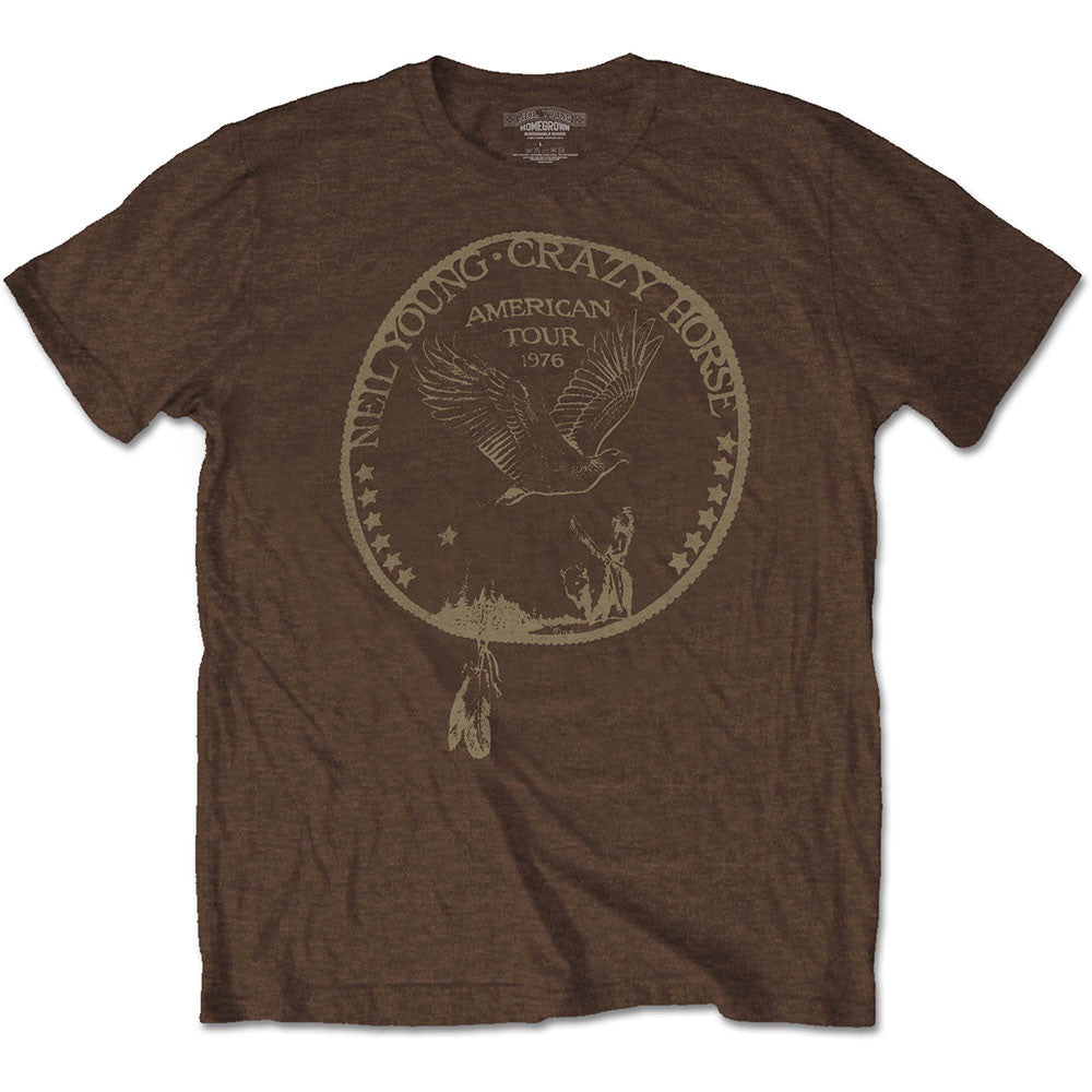 Neil Young - Tour '76 Seal - brown