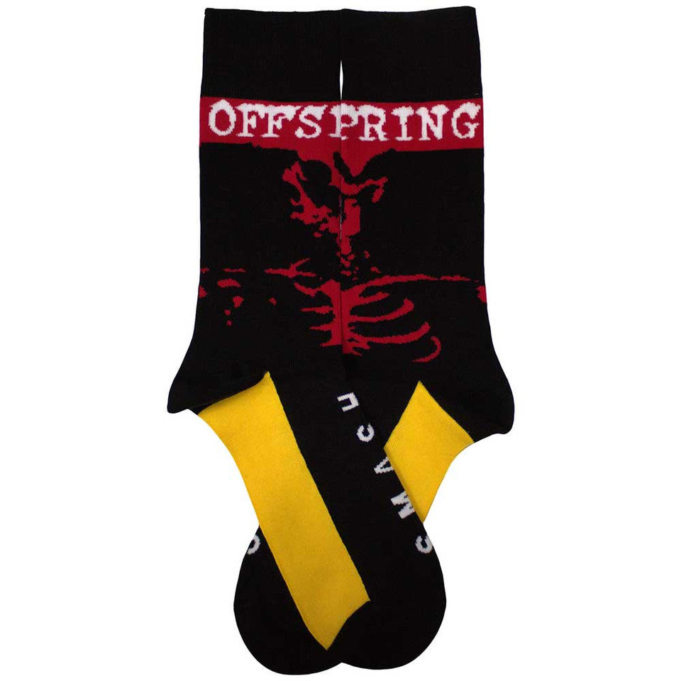 The Offspring Unisex Ankle Socks: Smash (Black) (UK Size 7 - 11)