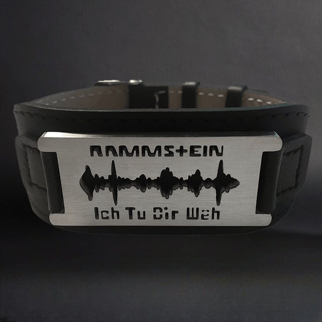 Rammstein - Leather bracelet - Ich tu dir weh