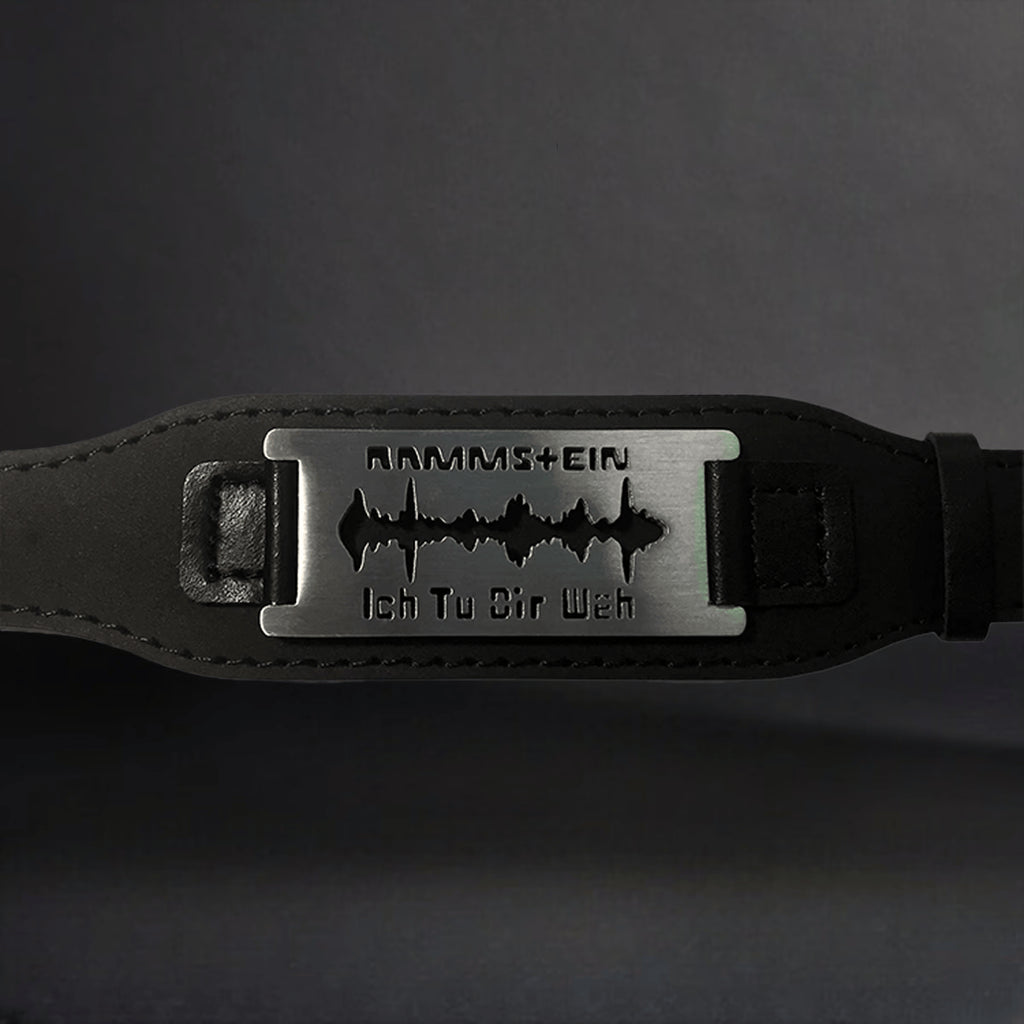 Rammstein - Leather bracelet - Ich tu dir weh