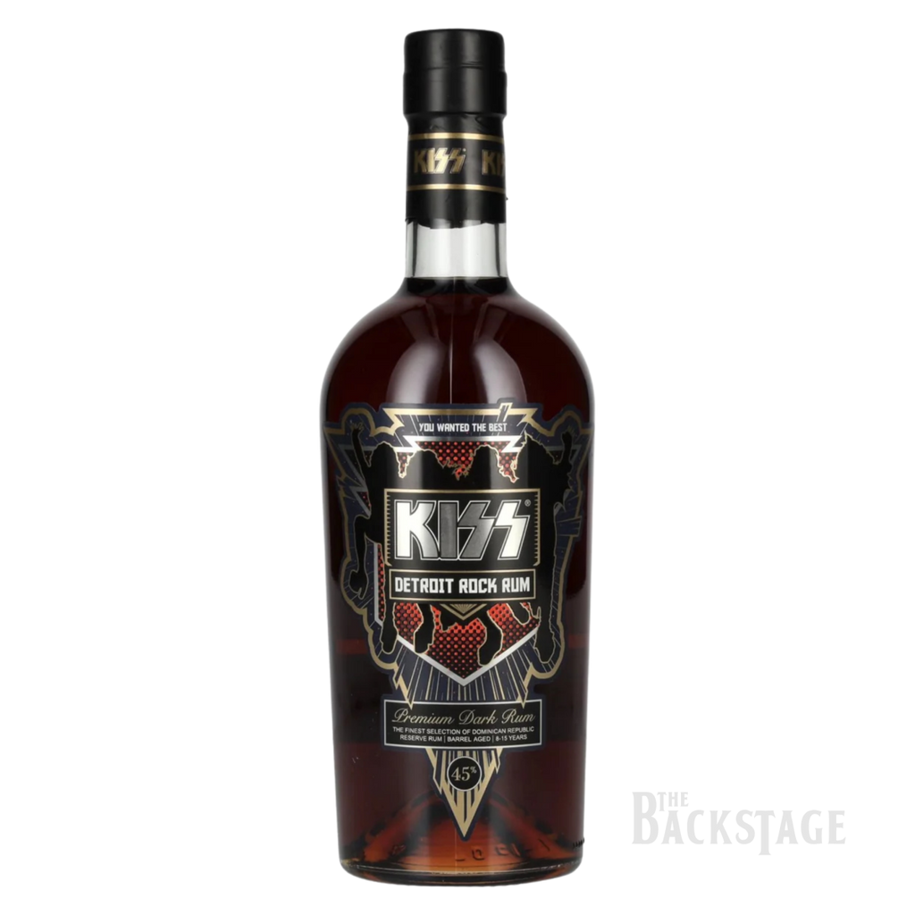 Kiss Detroit Rock Premium Dark Rum - 70cl - 45%