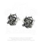 Motorhead Stud Earrings: War Pig