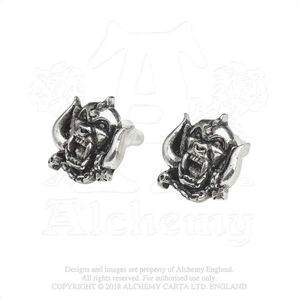 Motorhead Stud Earrings: War Pig