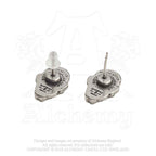 Iron Maiden Stud Earrings: Piece of Mind Eddie