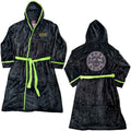 Pink Floyd Unisex Bathrobe: Circle Logo (Black) (Back Print)