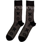 Pink Floyd Unisex Ankle Socks: Later Years (Charcoal Grey) (EU Size 40 - 45)