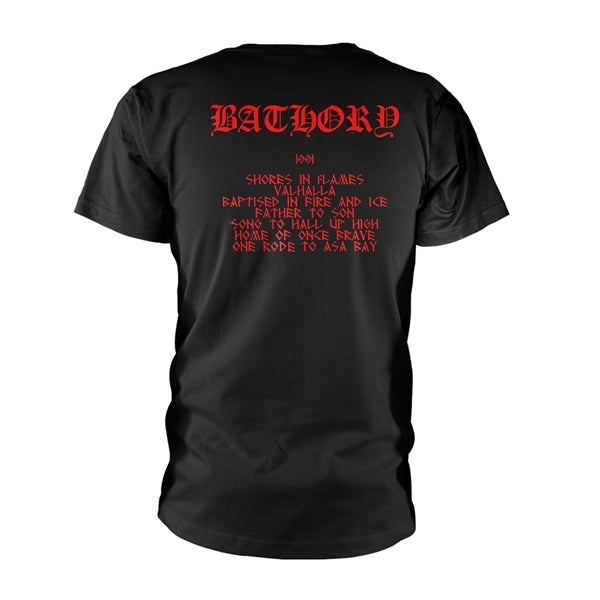 Bathory - Hammerheart (Back Print) - black