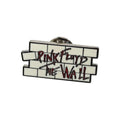 Pink Floyd Pin Badge: The Wall Logo