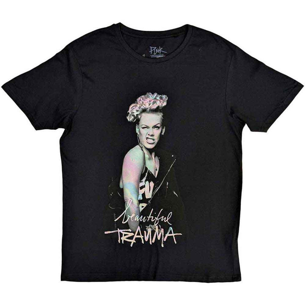 Pink - Wink (Back Print) - black