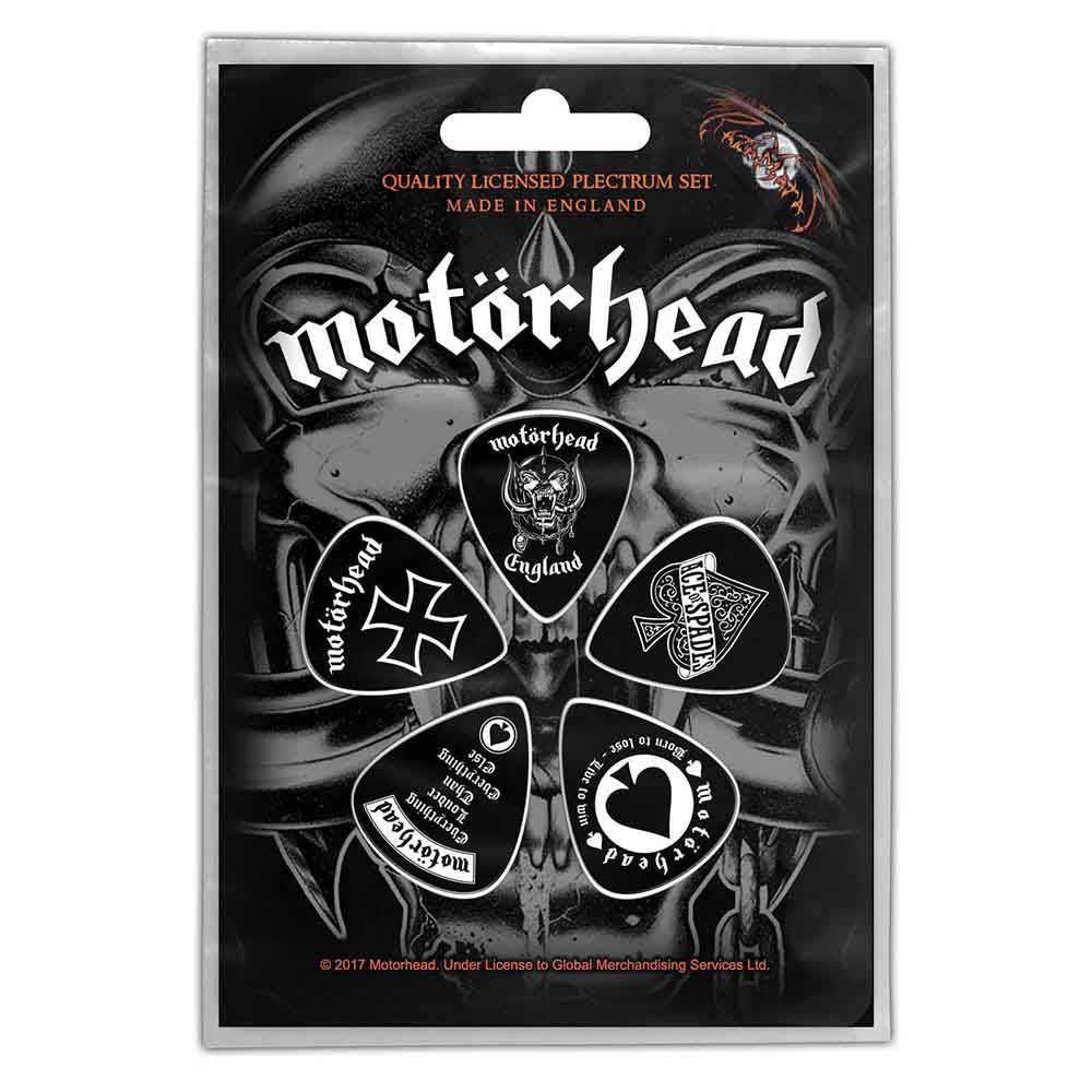 Mötorhead Plectrum Pack: England