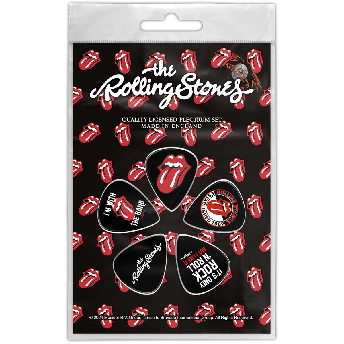 The Rolling Stones Plectrum Pack: Tongue