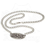 AC/DC Pendant: Logo Tag