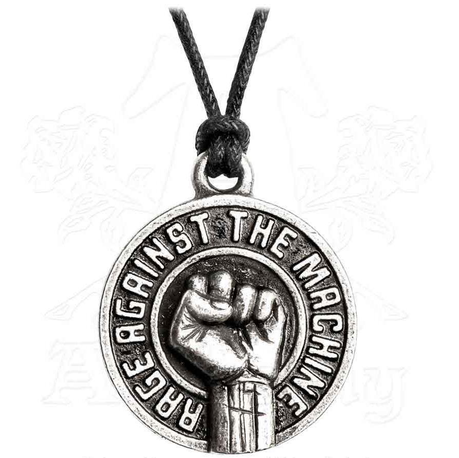 Rage Against The Machine Pendant: Fist