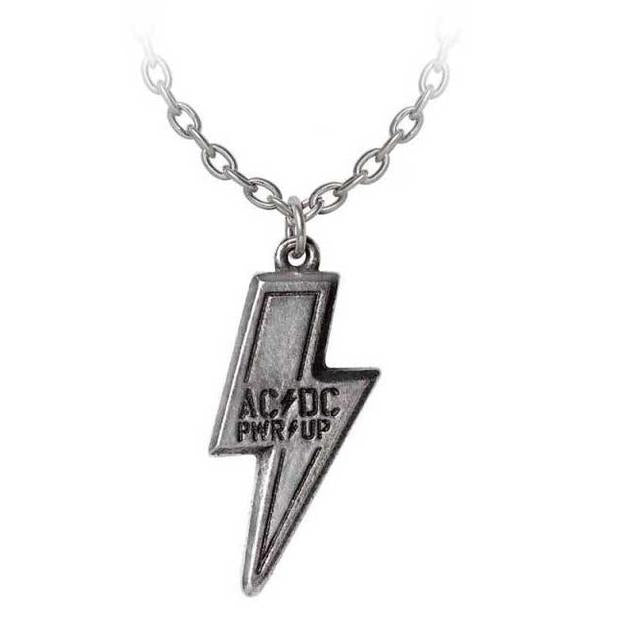 AC/DC Pendant: PWR UP Flash Logo