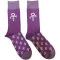 Chaussettes chevilles unisexe Prince : Symbole (violet) (tailles RU 7 - 11)
